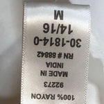 Woman Within  Tank Top White V-Neck Rayon Shirt New 14/16 Photo 4