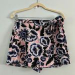 Show Me Your Mumu The Great Wrap Baja Bloom Pink Crinkle Shorts Photo 2
