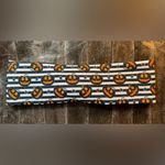 Halloween Pumpkins Stretch Headband Orange White And Black New Photo 3