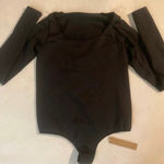 SKIMS Scoop Neck Long Sleeve Bodysuit S/M Photo 2