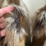 Adrienne Landau Animal Print Vegan Faux Fur Coat Jacket Size Medium Photo 5