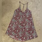 Lush Clothing Lush Flowy Backless Spaghetti Strap Mini Relaxed-Fit V-Neck Sun Dress Photo 0