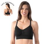 Kindred Bravely Black Lace Racerback Bra Size undefined Photo 1