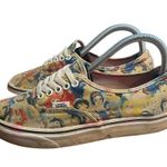 Vans x Disney Princess Canvas Sneakers Women's Lace-up Multicolor Low Top Size 8 Photo 0