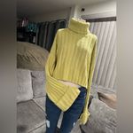 Arizona Jeans Arizona Jean Company Yellow Cropped Sweater Photo 5