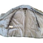 BCBG Maxazria Linen Blend Women's Cropped Blazer Large Career Workwear Photo 4