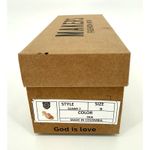 Makers MKS Sunny 7 Boutique Sandals Womens Sz 10 Brown Check Flat Slip Ons NEW Photo 5