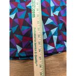 LuLaRoe Woman's Midi Skirt Size 2XL Geometric Stretch Lightweight Modern Flowing Photo 4