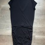 Athleta V-neck Short Sleeves Dress With Ruched Sides Size M Photo 6