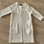Banana Republic drama coat cocoon cream size large Photo 0