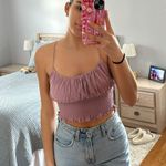 Boutique Top Purple Size M Photo 0