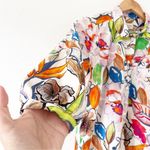 Borsa Donna Button Down Tunic Blouse in English Garden Pink Size undefined Photo 2