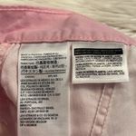 Levi's Levi’s mid rise classic stretch cotton chino shorts rolled hem pink 31 Photo 9