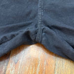 Universal Standard  Women’s Black Ankle Zipper Jeans Size 24 Grunge Goth Photo 4