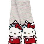 Hello Kitty Womens Fuzzy Babba Long Cozy Warmer  Slipper Socks NWT Photo 0