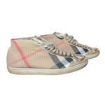 Burberry  High Top House Nova Check gold trainers luxury sneakers  37.5 (7.5) Photo 1