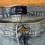 Gap NWT  Jeans Women SZ 16 Destructed 90's Loose Straight Wide Leg Raw Hem Photo 2