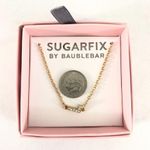 Sugarfix  Womens Necklace L Initial Rhinestones Photo 1