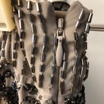 Piperlime Beaded Mini Skirt L Black Size L Photo 6