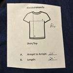 Caslon Women's Navy Blue Linen Blend Open Front Blazer Jacket Size L Photo 7