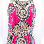 Moulinette Soeurs Anthropologie  Geidi Paisley Print Sheath Dress Size 8 Medium Photo 2