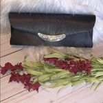 Jessica McClintock  gray clutch/ purse Photo 5