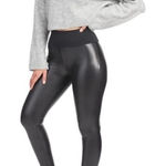 Spanx  Red Hot All Over Faux Leather Leggings NWT Photo 0