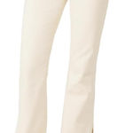 joe's jeans Joe's The Frankie Mid Rise Corduroy Slit Bootcut Jeans in‎ Double Cream Size 33 Photo 0