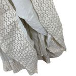 Vintage NAOO Nation Ak Outfits Maxi Dress Peasant Boho Beige Cottagecore Cotton Tan Size L Photo 5