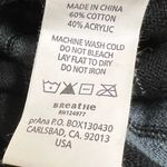 prAna  Sydney Sweater Dress w/ Tie Waist Flared Sleeve Gray Tan Blue - Small VGUC Photo 7