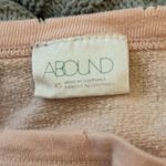 Abound  Pink Distressed Long Sleeve Sweatshirt Top Photo 7