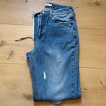 Avec Les Filles  Split Raw Hem Distressed Jeans Photo 13
