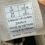 Dr. Martens Dr. Martins L8 /M7 ZavalaTaupe Gray Lace Up Combat Boot Punk Chunky Leather Photo 4