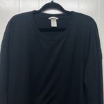 Jockey Sweatshirt Womens XXL Activewear Athleisure Loungewear Walking Fitness Black Photo 2