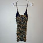 Urban Outfitters  Floral Print Ruched Mini‎ Dress Sleeveless Sundress Size y Photo 5