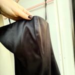 Betsey Johnson VTG Y2K Collection Black Satin Strapless Mini Dress size 8 Photo 1