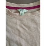 Crown & Ivy  Women’s Pink Ruffled Long Sleeve Top Size‎ S Casual Pullover Spring Photo 2