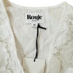 Rouje 100% cotton White Blouse NEW Size 4 Photo 3
