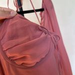 House Of CB 'Baby 'Pink Chiffon Cutout Halter Mini Dress/Size XS Photo 13