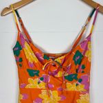 Hello Molly  Fresh Lemonade Mini Dress Size XS 2 Orange Floral Photo 5