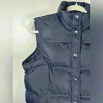 Lands' End  Warm Cozy Puffer Vest Down Feather Dark Navy Women’s Size Small 6-8 Photo 9