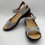 Reverse Revere Portofino Leather Sandals Shoes Size 6M Strap Extensions Comfort Photo 4