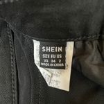 SheIn black skinny jeans high rise stretch high waisted denim women’s size XS Photo 2