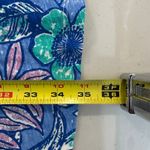 ESCAPE by Habitat Clothes Blue Floral Print V Neck Mini Tunic Dress Small Photo 9