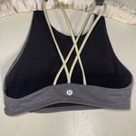 Lululemon Athletica Gray Fitted Crop Tank Top Photo 2