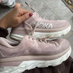 Hoka  Bondi 7 Women’s 9.5 Pink Running Shoes Photo 0
