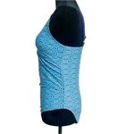 Cabana Life x TALBOTS Size Small Colorful Blue Embroidered SPF UPF Photo 3