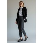 Dr Scholls Rate Up Bit Grey Loafer Heels Women's Size 11 M Block Heel, NIB Gray Photo 3