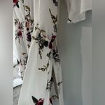 Boohoo  Plus Flower Ruffle One‎ Piece White Romper Plus Size 18 Photo 9