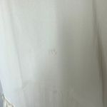 Eyeshadow Mesh Sheer Beige Lace Tiered Ruffle Dress Sz Medium Cottagecore Fairy Photo 7